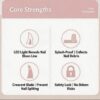 Cat nail clipper, dog nail trimmer with blood line indicator, illuminated pet nail cutter for beginners and pets