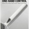 Cat Comb - Cat Hair Comb with Knot-Removal Function for Long and Short Hair Cats' Hair Clippers for Dogs - Hair Brush for Pets - Special Anti-Fur-Float Device with Buttons