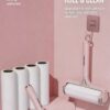Pet hair remover roller brush for bed, home use, clothes, and cat hair—great for removing pet hair, ideal for toilet paper rolls and sticky paper