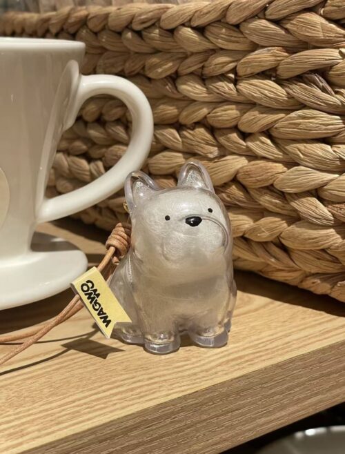 French Bulldog Custom Hair Storage Keepsake Capsule Car Hanging Bag Pendant Pet Hair Memorial Ornament Birthday Gift