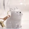 French Bulldog Custom Hair Storage Keepsake Capsule Car Hanging Bag Pendant Pet Hair Memorial Ornament Birthday Gift