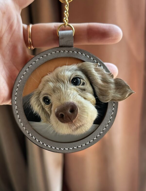 Pet leather carving