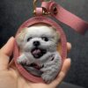 Pet leather carving
